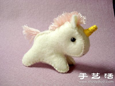超可愛的獨角獸小手工毛絨玩具 -  rpnrmr.com