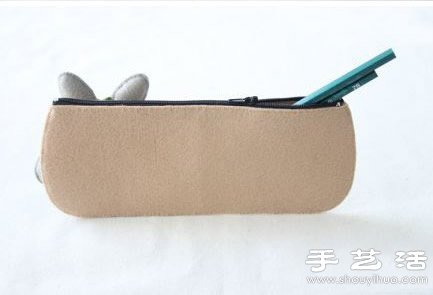 超萌手工布藝龍貓玩偶筆袋制作教程 -  rpnrmr.com
