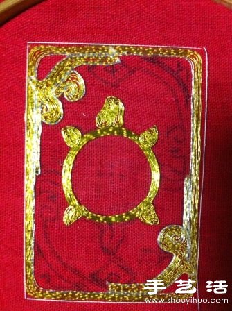女玩家送男友的純手工刺繡“爐石傳說”卡套 -  rpnrmr.com