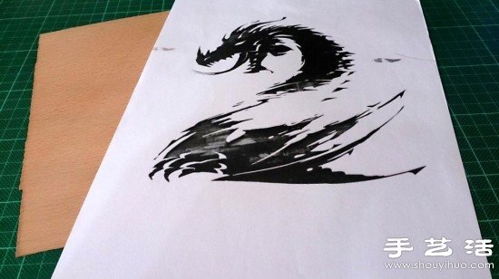 《激戰(zhàn)2》主題木片貼畫手工制作教程 -  rpnrmr.com