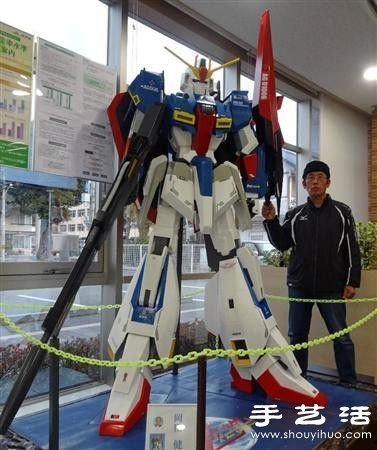 日本66歲爺爺耗時(shí)8月手工打造高達(dá)模型 -  rpnrmr.com