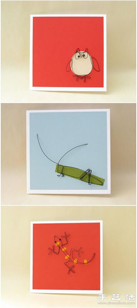 創(chuàng)意鐵絲裝飾畫/壁畫/墻掛DIY手工制作  -  rpnrmr.com