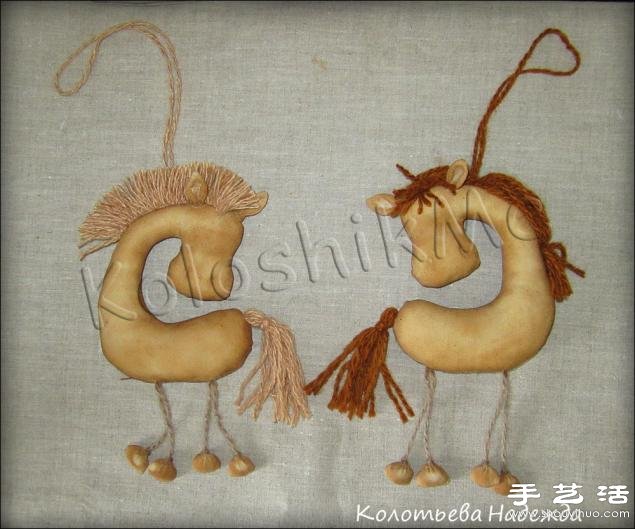 搞怪小馬掛件/掛飾手工制作教程 -  rpnrmr.com