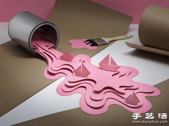 惟妙惟肖的立體紙藝作品欣賞 -  rpnrmr.com