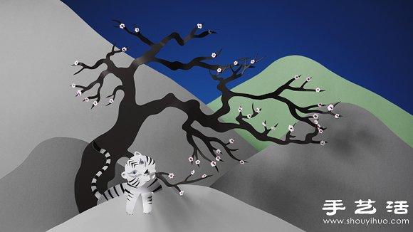 惟妙惟肖的立體紙藝作品欣賞 -  rpnrmr.com