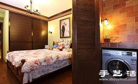 55平米暖色系溫馨小戶型家居裝修設(shè)計(jì) -  rpnrmr.com