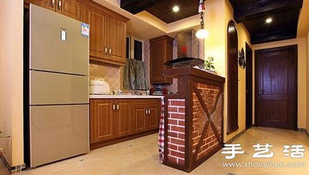 55平米暖色系溫馨小戶型家居裝修設(shè)計(jì) -  rpnrmr.com