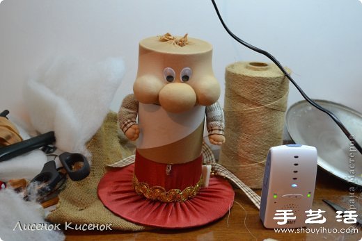 透明膠桶變廢為寶手工DIY小矮人玩偶/人偶 -  rpnrmr.com