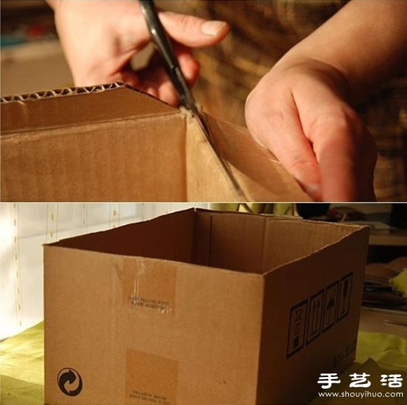 紙板箱/紙箱/包裝盒廢物利用制作衣物收納盒 -  rpnrmr.com