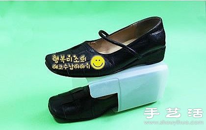 牛奶瓶/油瓶/塑料壺廢物利用DIY雙層鞋托 -  rpnrmr.com