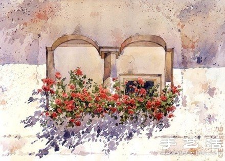Ernst Grillhiesl作品：窗臺上的舊時光 -  rpnrmr.com