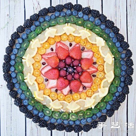 超有藝術(shù)范兒的水果拼盤DIY -  rpnrmr.com