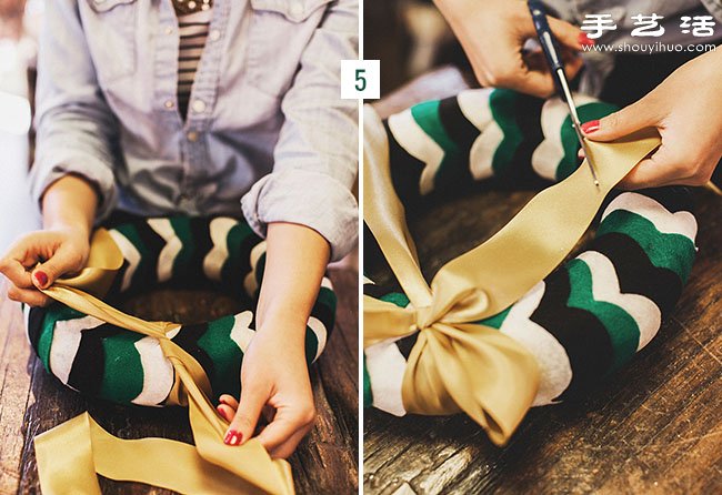 歐美風(fēng)節(jié)日花環(huán)手工制作圖解教程 -  rpnrmr.com