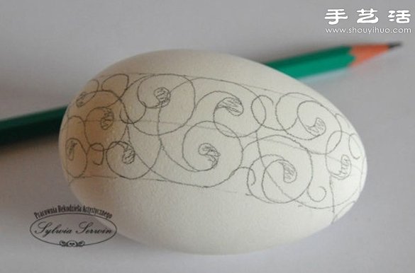 帶鏤空精美蛋雕手工藝品制作方法教程 -  rpnrmr.com