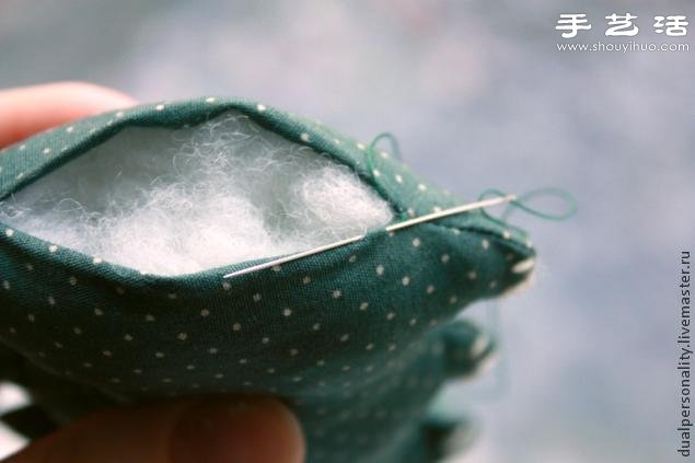 手工布藝貓咪靠枕/抱枕/玩偶/掛件制作圖解 -  rpnrmr.com