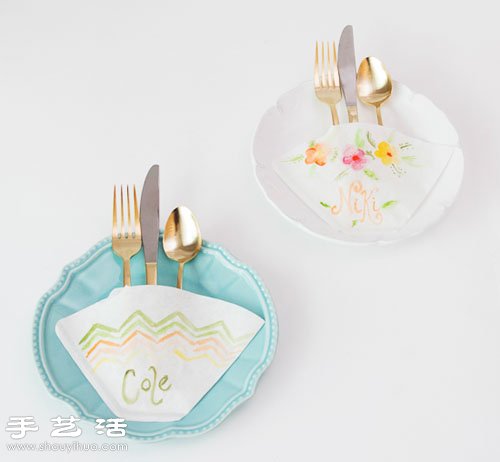 貼心餐桌卡片手工制作教程 -  rpnrmr.com