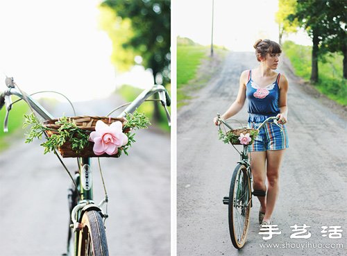 自行車車筐DIY手工裝飾教程 -  rpnrmr.com