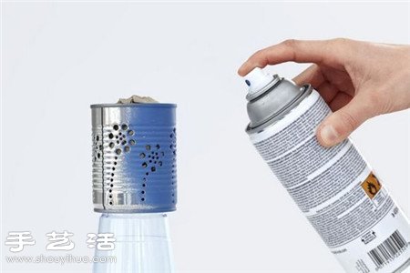 鐵罐變廢為寶 手工制作浪漫可懸掛燭臺 -  rpnrmr.com