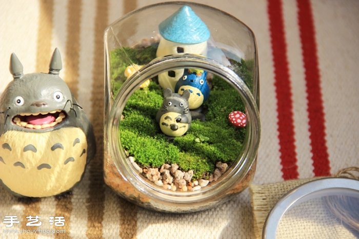 DIY可愛(ài)的苔蘚造景 自制漂亮苔蘚微景觀 -  rpnrmr.com