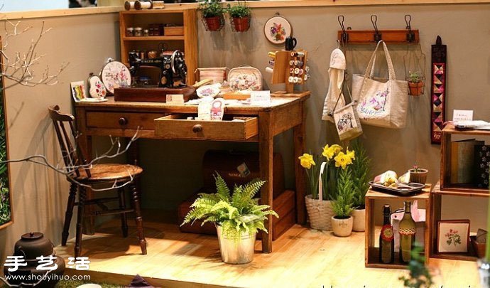 韓國風甜美手工布藝包包刺繡作品 -  rpnrmr.com