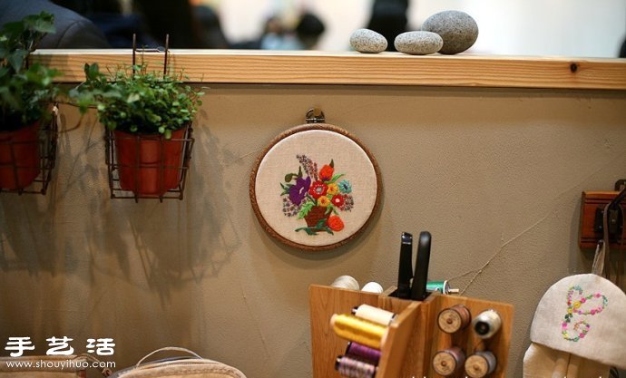 韓國風甜美手工布藝包包刺繡作品 -  rpnrmr.com