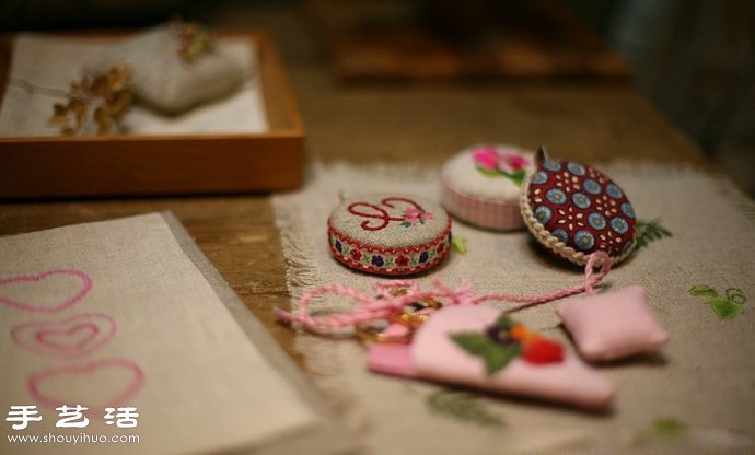 韓國風甜美手工布藝包包刺繡作品 -  rpnrmr.com
