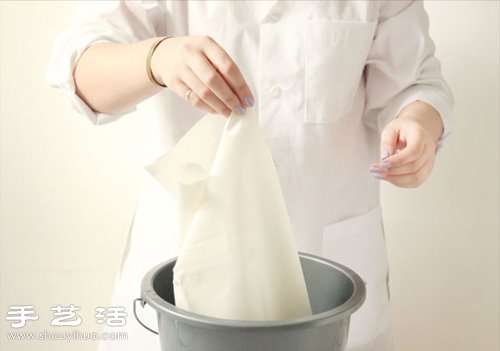 軋染工藝DIY手工制作帶大理石紋路的絲巾 -  rpnrmr.com
