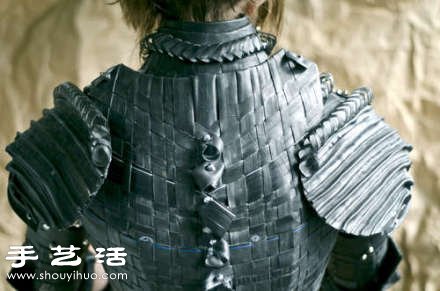 自行車內(nèi)胎DIY制作的堅(jiān)固柔韌橡膠鎧甲 -  rpnrmr.com