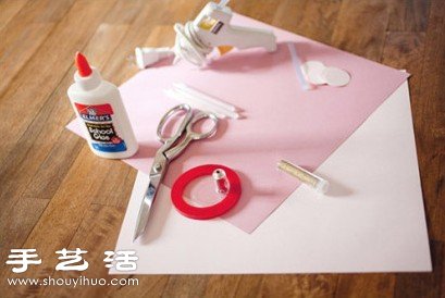 唯美紙花/花朵胸針手工制作圖解教程 -  rpnrmr.com