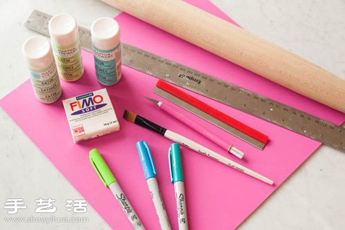 粘土手工制作 給盆栽DIY一款可愛的小標(biāo)簽 -  rpnrmr.com