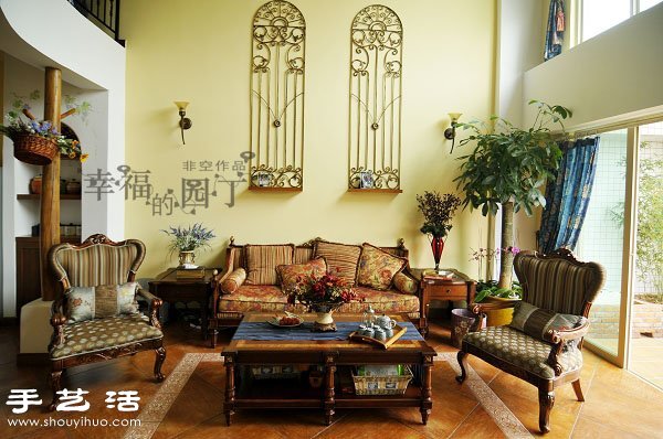 漂亮溫馨的復(fù)式大空間家居裝修設(shè)計 -  rpnrmr.com