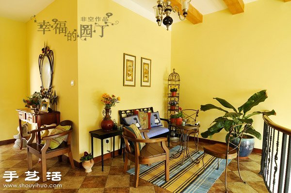 漂亮溫馨的復(fù)式大空間家居裝修設(shè)計 -  rpnrmr.com