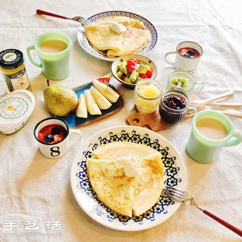 一位日本主婦分享日常生活中的豐盛早餐 -  rpnrmr.com