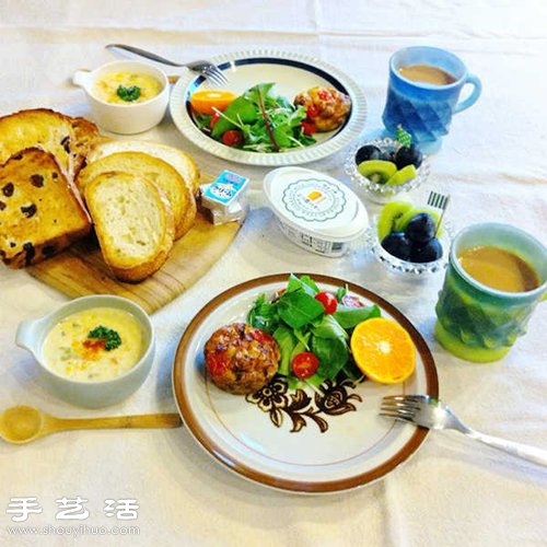 一位日本主婦分享日常生活中的豐盛早餐 -  rpnrmr.com