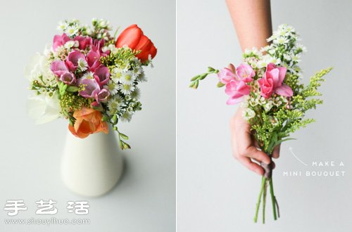 唯美插花手工DIY圖解教程 -  rpnrmr.com