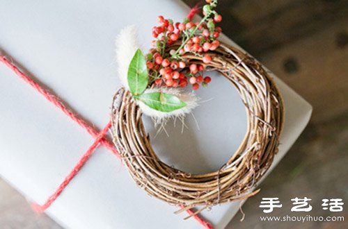 DIY漂亮的包裝裝飾花環(huán) -  rpnrmr.com