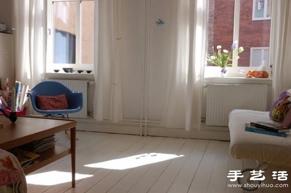 溫馨簡單的一居室單身公寓布置設計 -  rpnrmr.com