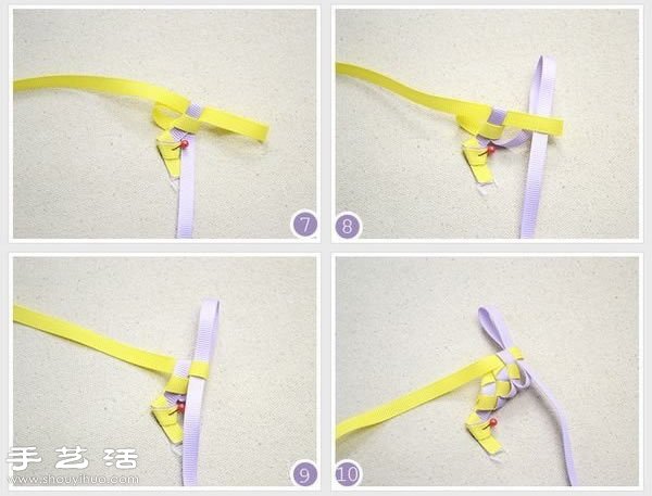 編織帶DIY手工制作小清新發(fā)箍的方法 -  rpnrmr.com