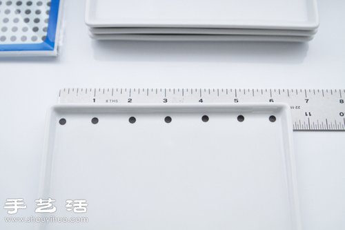 自己動(dòng)手DIY漂亮圓點(diǎn)收納托盤 -  rpnrmr.com