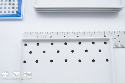 自己動(dòng)手DIY漂亮圓點(diǎn)收納托盤 -  rpnrmr.com