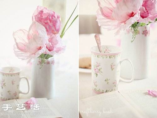 皺紋紙/宣紙DIY手工制作美麗逼真紙花 -  rpnrmr.com