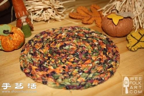 舊衣服改造 廢物利用DIY漂亮杯墊/碗墊 -  rpnrmr.com