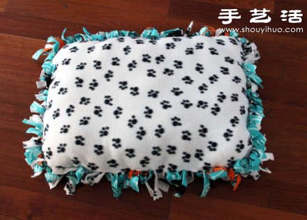 無需針線活的貓咪墊子手工制作圖解教程 -  rpnrmr.com