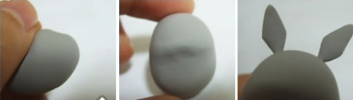 軟陶制作可愛龍貓玩偶圖解教程 -  rpnrmr.com