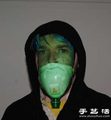 大瓶可樂瓶/雪碧瓶廢物利用制作防毒面具 -  rpnrmr.com