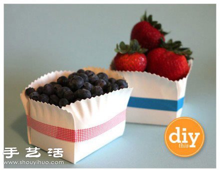 紙盤廢物利用手工DIY迷你收納盒 -  rpnrmr.com