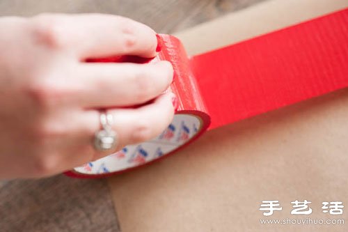 牛皮紙手工制作蝴蝶結包裝裝飾 -  rpnrmr.com