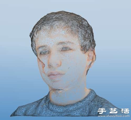 三維激光切割DIY頭像模型 -  rpnrmr.com