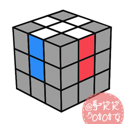七步玩轉(zhuǎn)三階魔方還原公式及步驟圖解教程 -  rpnrmr.com
