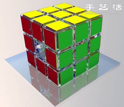 魔方結(jié)構(gòu)三維立體模型圖 -  rpnrmr.com